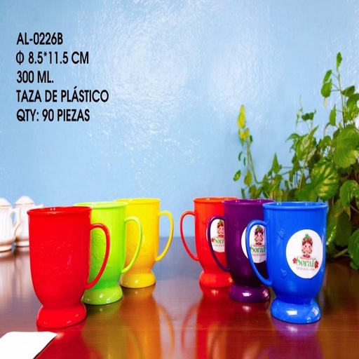 [AL-0226B [90 PZS/CAJA]] [AL-0226B] TAZA DE PLASTICO