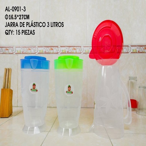 [AL-0901-3 [15 PZS/CAJA]] [AL-0901-3] JARRA DE PLASTICO