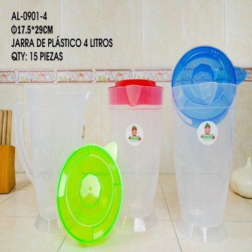[AL-0901-4 [15 PZS/CAJA]] [AL-0901-4] JARRA DE PLASTICO