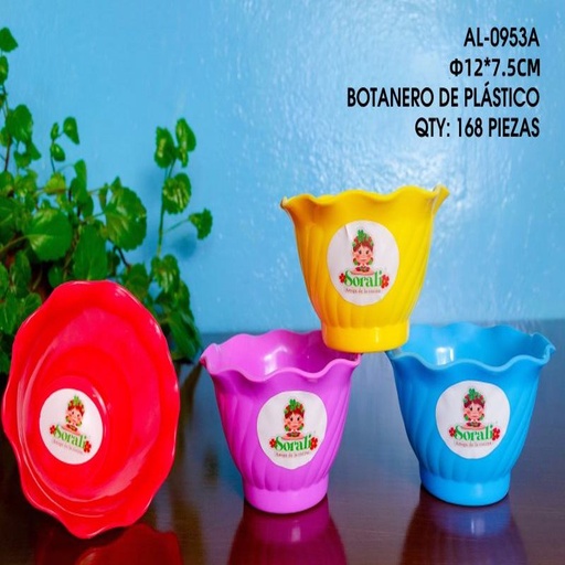 [AL-0953A [168 PZS/CAJA]] [AL-0953A] BOTANERO DE PLASTICO