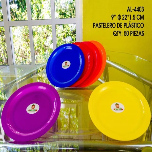 [AL-4403 [50 PZS/CAJA]] [AL-4403] PASTELERO DE PLASTICO