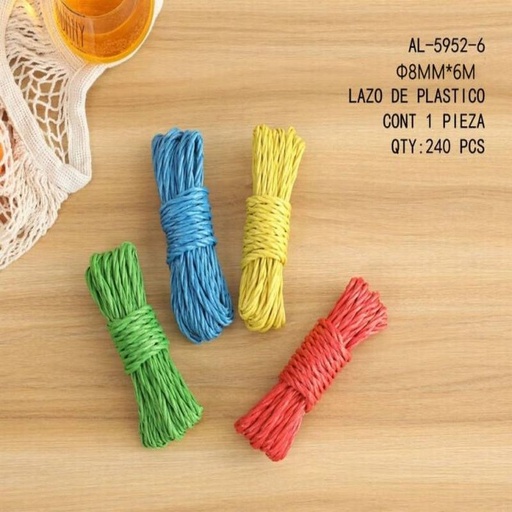 [AL-5952-6 [240 PZS/CAJA]] [AL-5952-6] LAZO DE PLASTICO