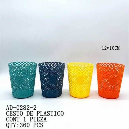 [AM-0282-2 [360 PZS/CAJA]] [AM-0282-2] CESTO DE PLASTICO