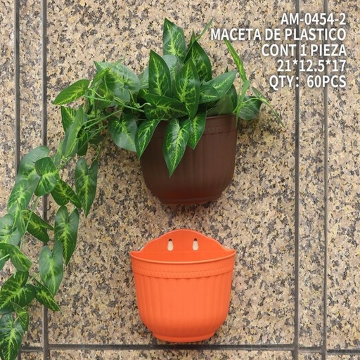[AM-0454-2 [120 PZS/CAJA]] [AM-0454-2] MACETA DE PLASTICO