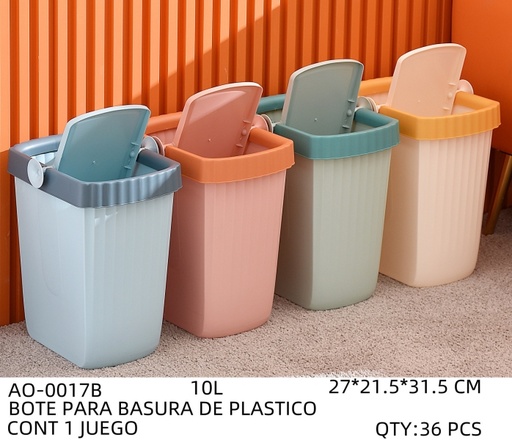[AO-0017B [36 PZS/CAJA]] [AO-0017B] B-BOTE PARA BASURA DE PLASTICO